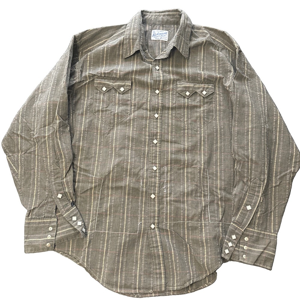 Vintage Rockmount Ranch Wear Shirt Men Size XL Western Denver Cold RARE